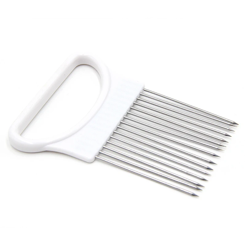 1 шт. держатель для лука овощерезка томатов картофеля и т. д. игла мяса нож рыбы