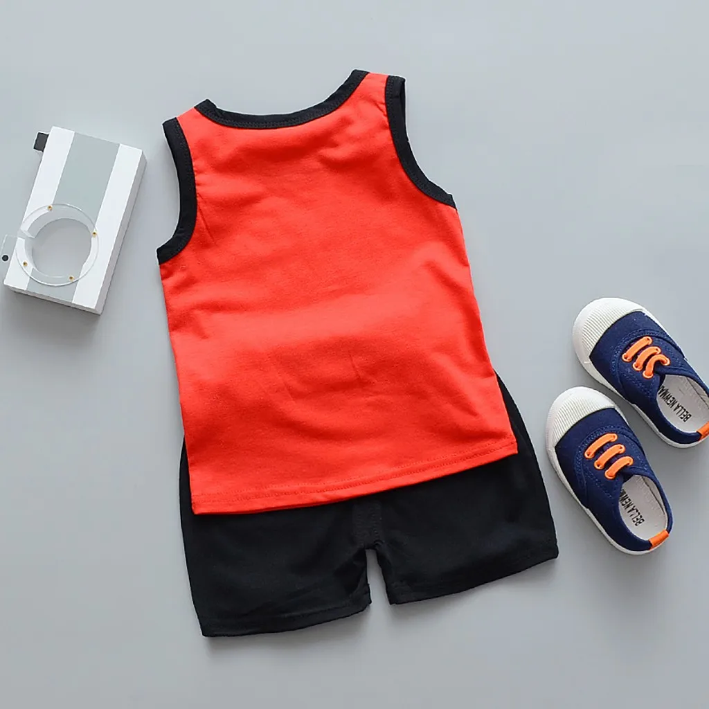 2pcs Toddler boy summer Sport Clothes Child's Basketball Uniform Baby Kids boys girls clothes set outfit roupa infantil HOOLER | Детская
