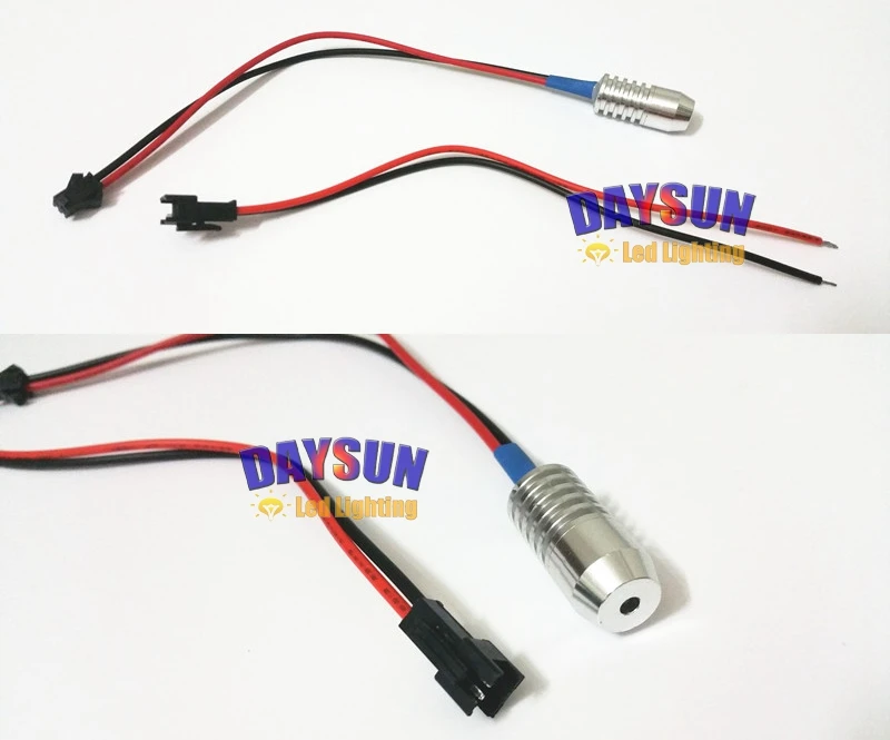 Car/дома Применение Side-Glow Волокно оптическое свет прожектора 6 цветов DC12V 1 Вт