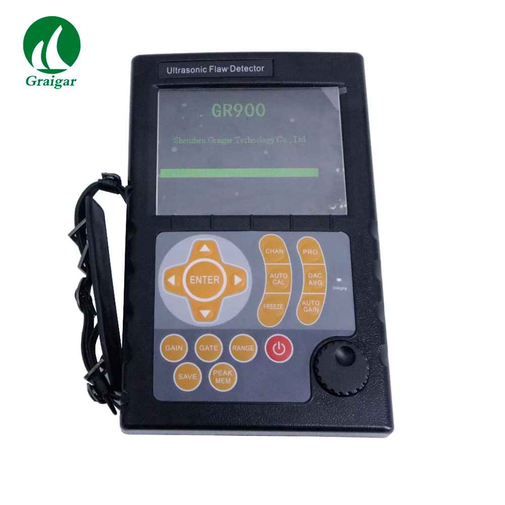 

GR-900 Ultrasonic Flaw Detector Measuring range 0-10000mm Digital Automated switch (Depth d,level p,distance s)
