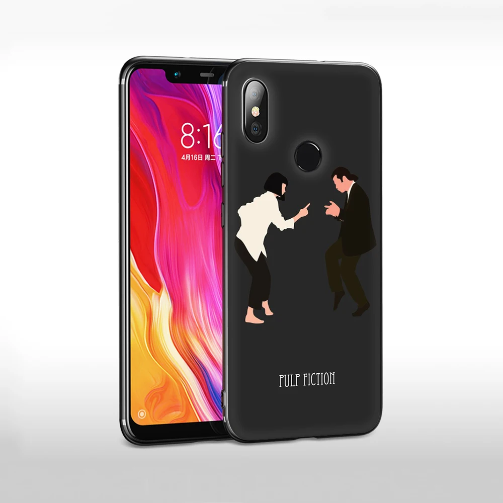 Чехол для телефона из ТПУ WEBBEDEPP Pulp fiction для Xiaomi mi 8 A2 Lite A1 9 SE mi x 2s Max 3 для POCOPHONE F1, мягкий чехол