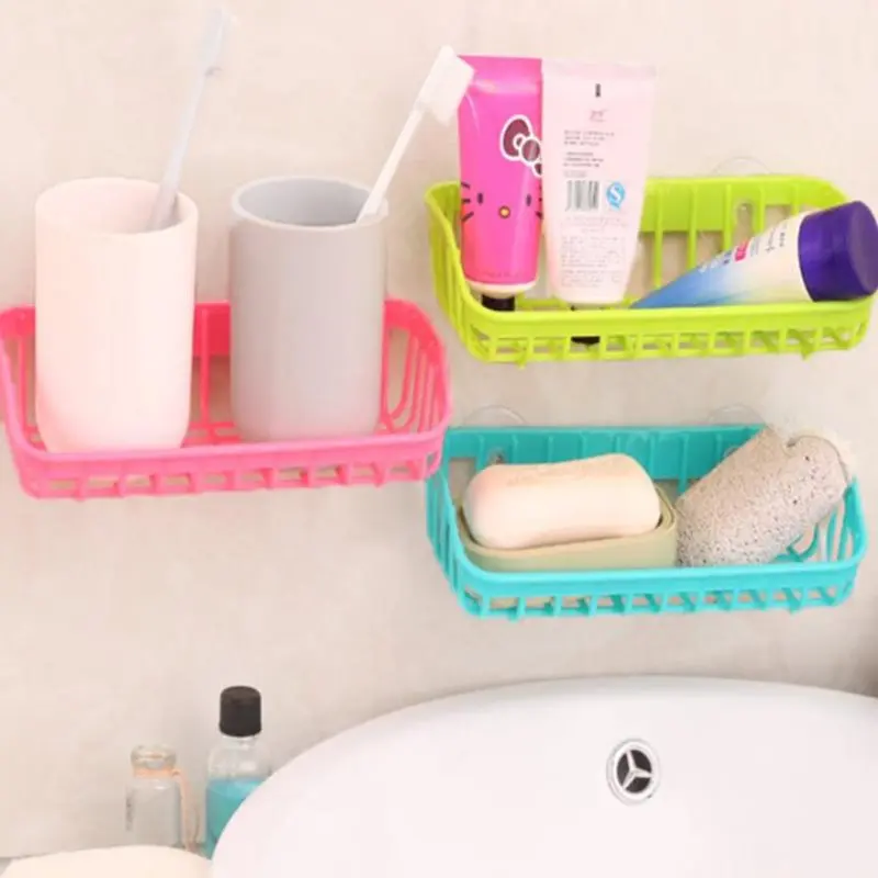 Органайзер 1 шт. волшебная губка стирка двойная присоска стеллаж для хранения