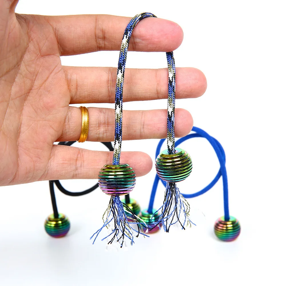 Новинка 2018 игрушки из алюминиевого сплава Begleri YoYo Fidget красочные фонарики бусы для