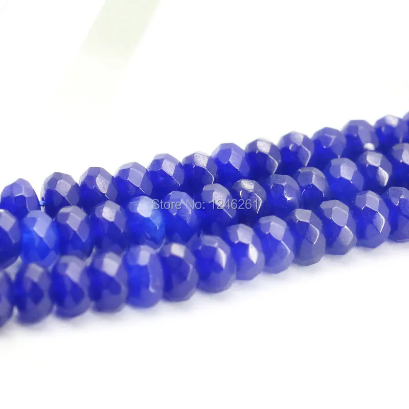 5x8 мм темно-лазурит-синий аксессуары для рукоделия Abacus бусины самостоятельного