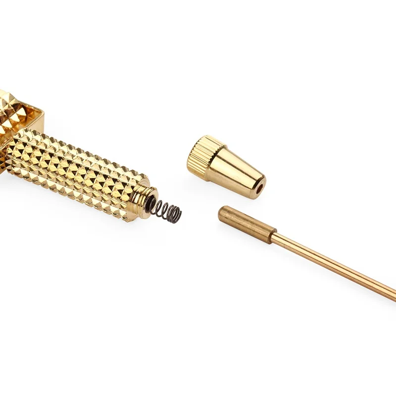 Медная игла для иглоукалывания с акупунктурным ушным зондом эластичный