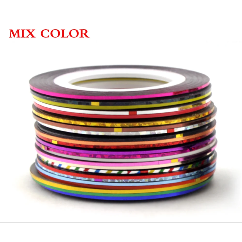 30 шт. лента для дизайна ногтей разные цвета | Красота и здоровье