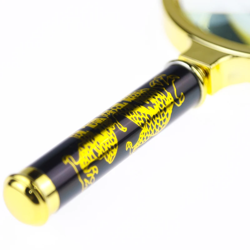 THD Portable 80/90mm Magnifying Glass Handheld High Definition Reading Eye Loupe Magnifier for Jewelry |
