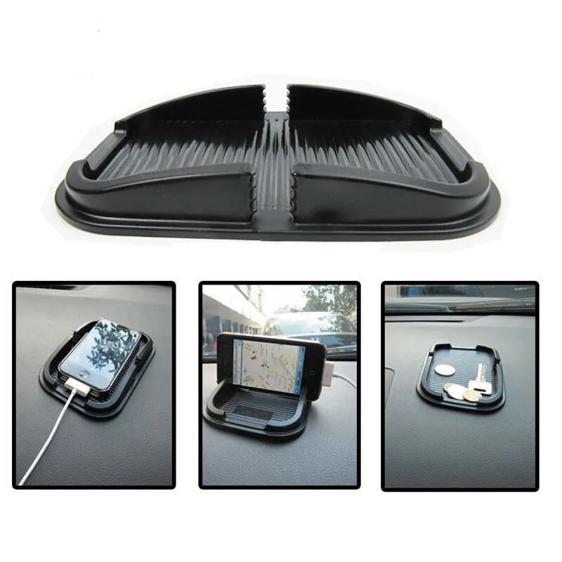 Автомобильный силиконовый Противоскользящий коврик для приборной панели