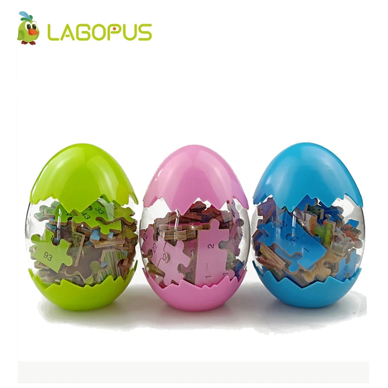 lagopus Wooden Puzzle Animal Dinosaur Eggs Jigsaw Educational Toys for Children Preschool Kids Toy Random Color | Игрушки и хобби