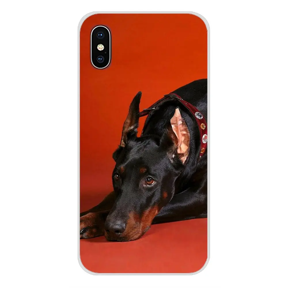Прозрачный чехол из ТПУ для Samsung Galaxy S3 S4 S5 Mini S6 S7 Edge S8 S9 S10 Lite Plus Note 4 5 8 9 funny Dachshund
