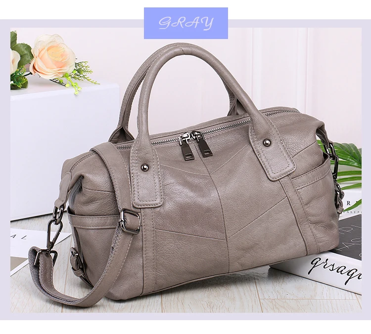 High quality fashion head layer cowhide handmade lady's bag cross-body bag lady's single shoulder bag lady's handbag