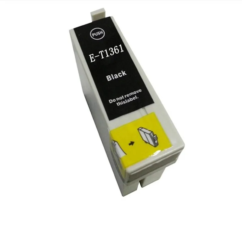 10 шт. T1361 bk Черный чернильный картридж для принтера EPSON Workforce K101 K201 K301|ink cartridge|ink