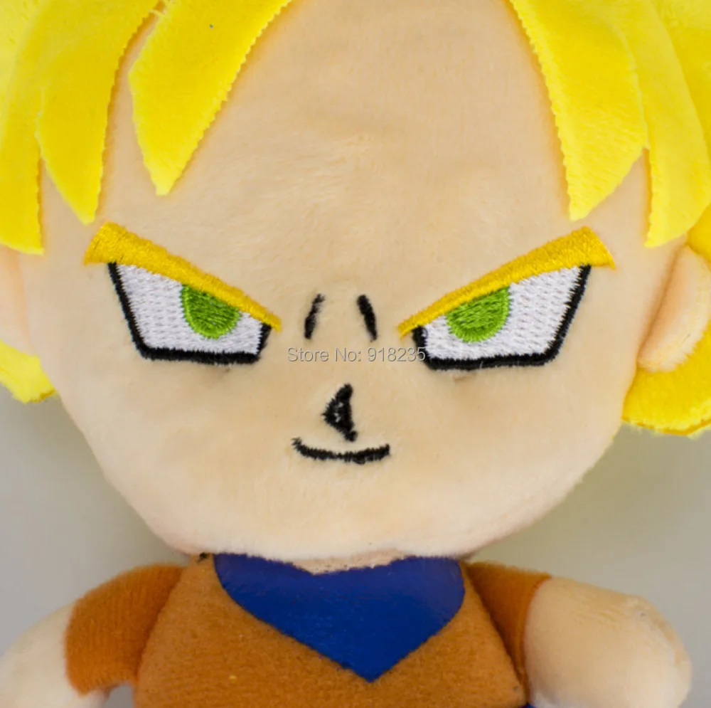 10/Лот 18 видов стилей DRAGON BALL Goku Kakarotto Majin Buu трусы Piccolo Vegeta 18-23 см Плюшевые Куклы Подвески мягкие игрушки