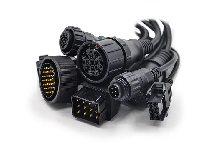 5 шт./лот грузовик кабель Полный комплект 8 шт. грузовиков Кабели для TCS Pro авто OBD2