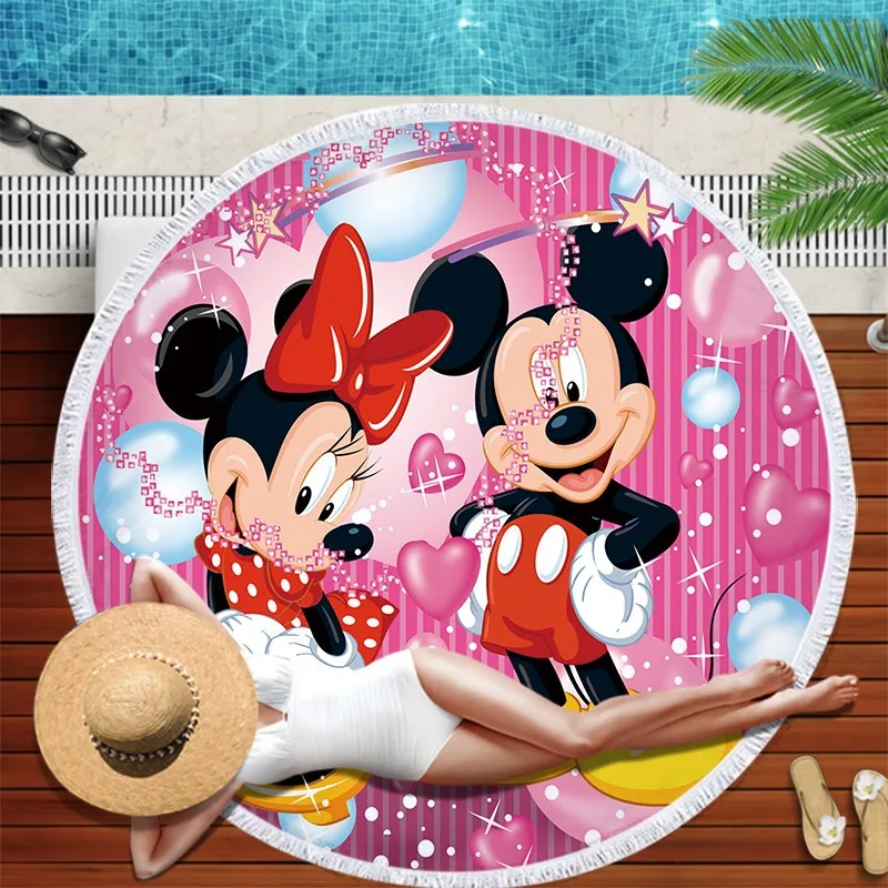 Lilio and Stitch серия пляжное полотенце из микрофибры Гавайское полотенце для купания коврик для пикника Коврик для йоги с кисточкой для взрослых и детей