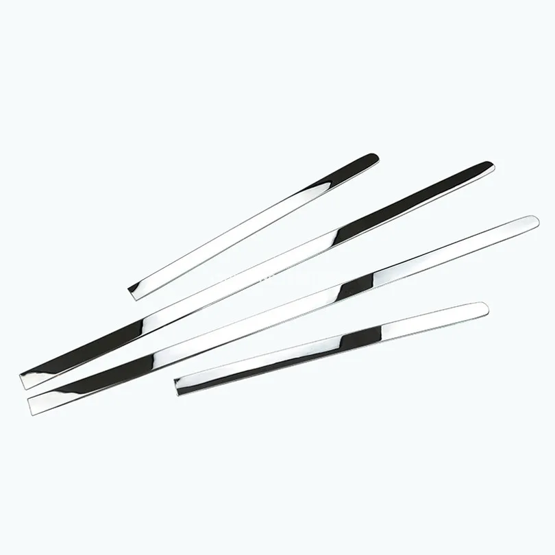 4Pcs/set Stainless Steel Outside Door Molding Trim Decoration For Land Rover Freelander 2 2008-2015 Auto Accessories Car Styling |