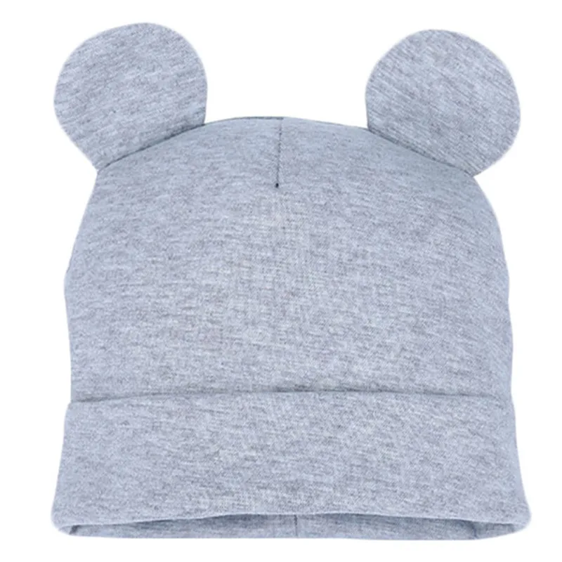 New Spring Autumn Baby Hat Cute Ear Cotton Boys Girl Cap Scarf Sets Kids Knitted Winter Warm Children Ring Collar | Аксессуары для
