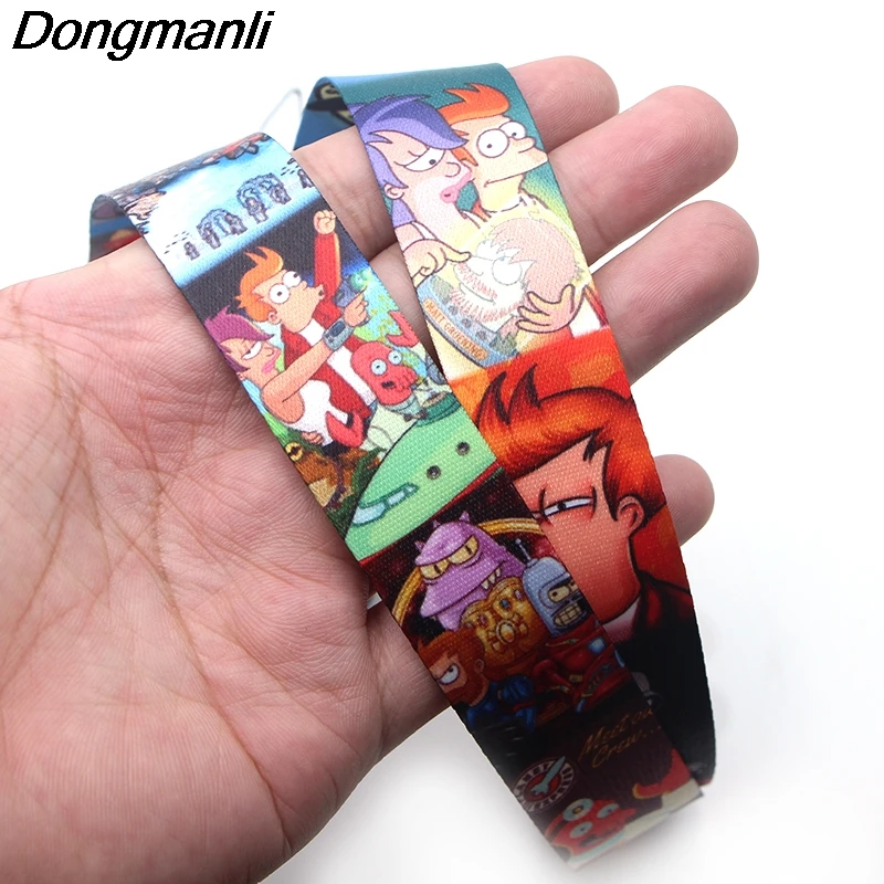 P2771 Dongmanli Futurama Талреп Бейдж ID Lanyards/мобильный телефон Веревка/ключ талреп шейный ремень аксессуары
