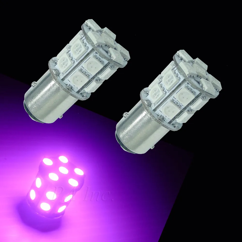 PA светодиодный 2 шт. x BA15D 20SMD 5050 Автомобильный светильник для ламп багажника с