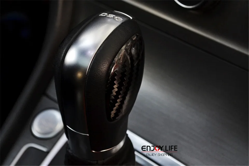 2 шт. ручка переключения передач из углеродного волокна боковая наклейка