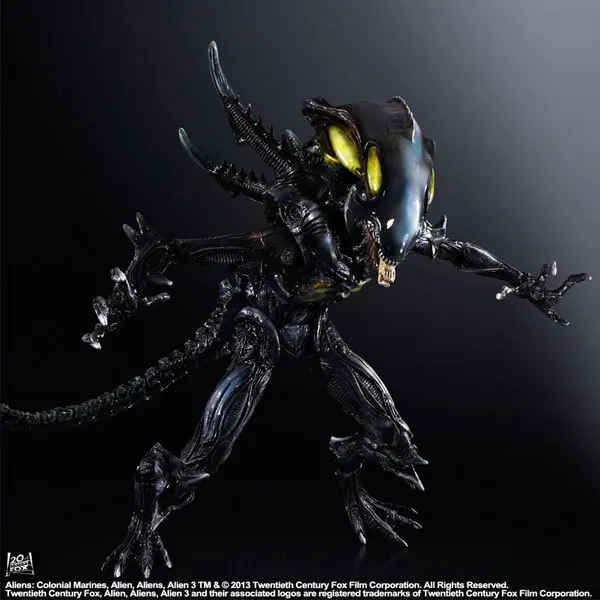 25 см PlayArts Чужой фигурку модель Подвижная кукла украшения ПВХ Классическая