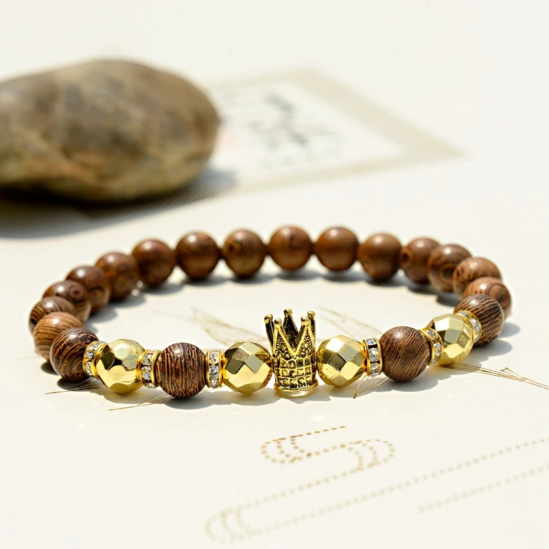 Модный браслет талисман для мужчин ювелирные изделия Шарм Роскошная золотая