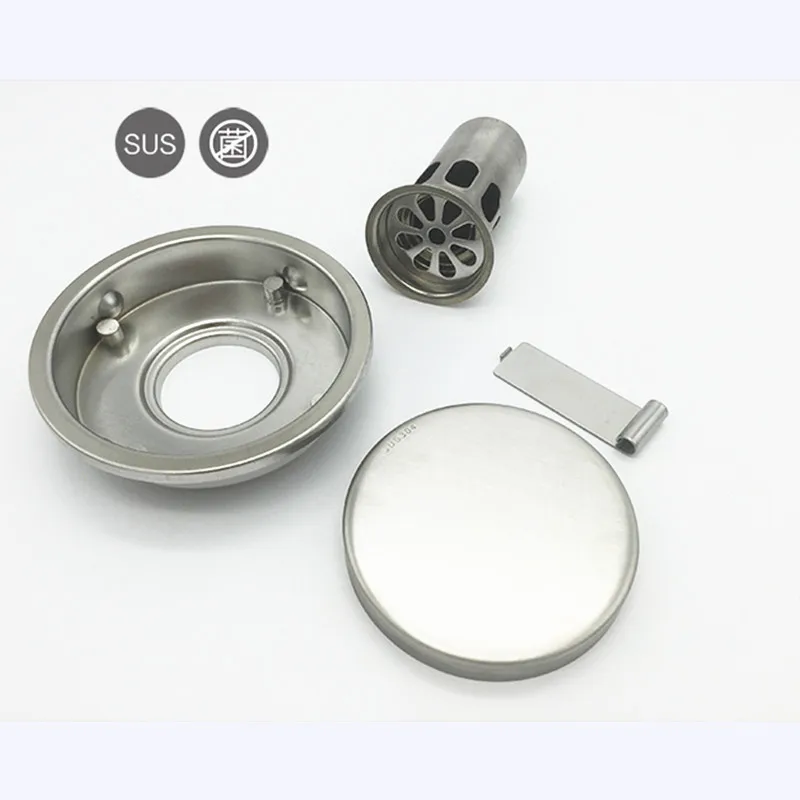 Бесплатная доставка круглая форма 304 сток в полу из нержавеющей стали Невидимый