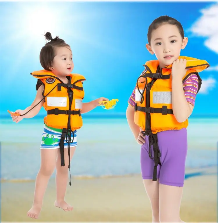 Детский спасательный жилет для плавания свисток пересечение езды серфинга