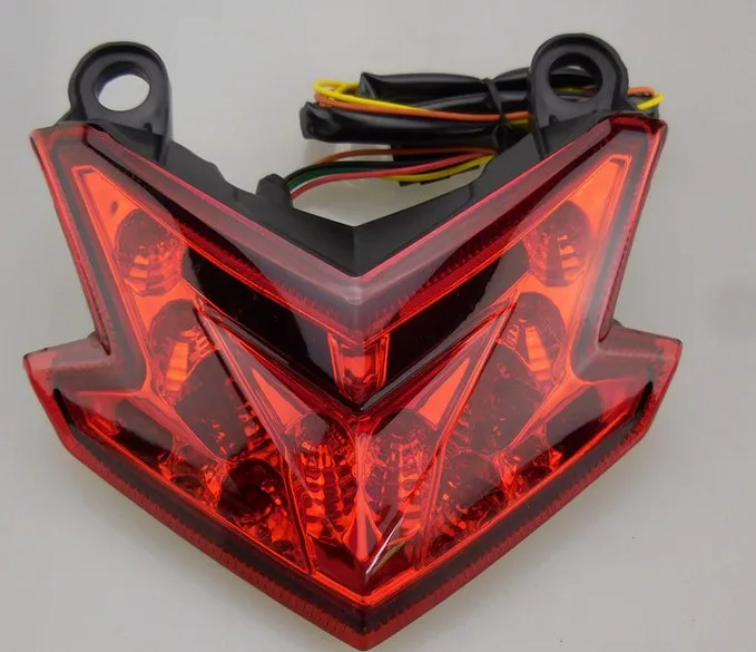 

LED Taillight Electric Bike Rear Lamp ATV Integrated LED Brake Light Electric Scooter License Plate Light Bicycle Running Light
