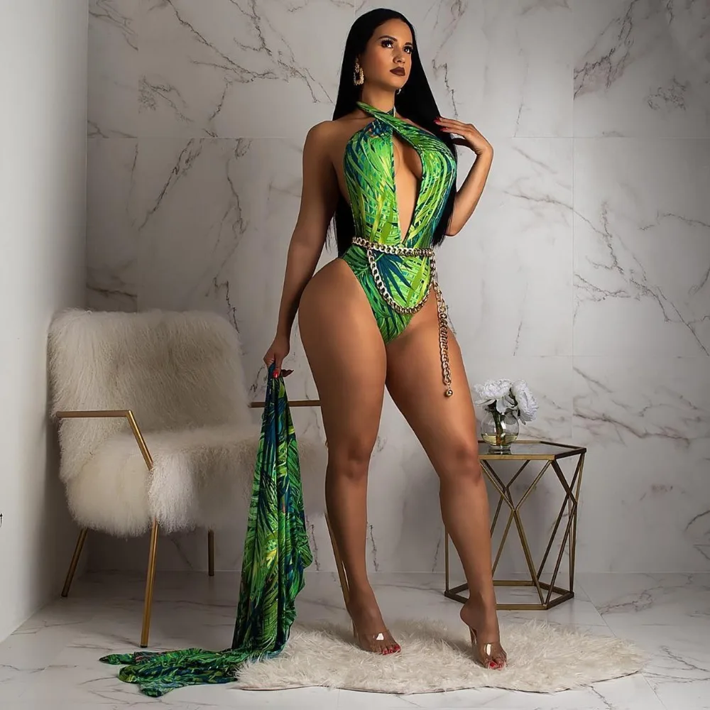 2019 летнее сексуальное бикини с цифровым принтом модный женский комплект из двух