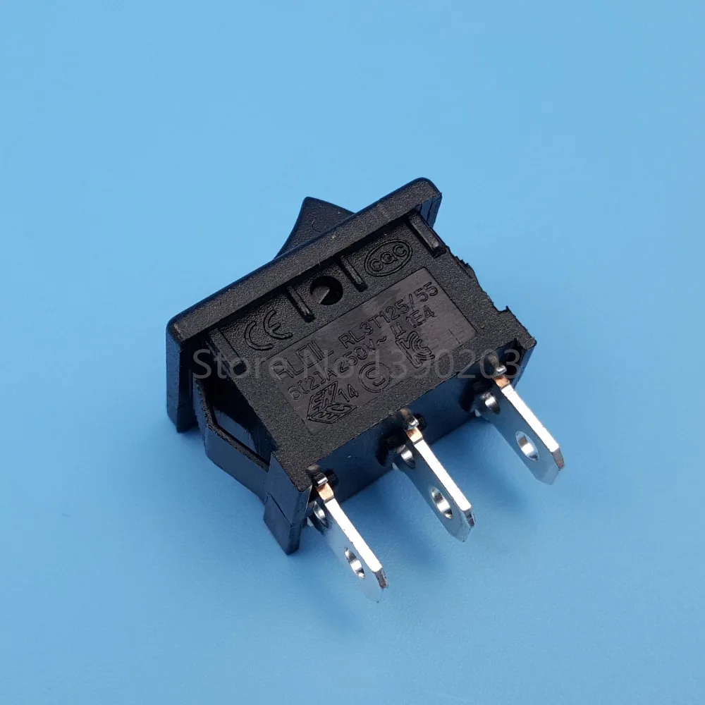 10 шт. RLEIL RL3 1 3 Pin ON OFF положения SPDT Мини Переключатель 6A 250 в крепление панели|mount