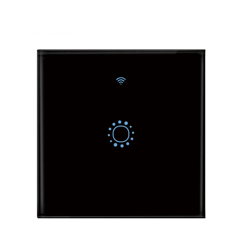 1 gang black EWeLink умный Wifi переключатель ЕС Великобритания беспроводной пульт дистанционного управления работает с Alexa IFTTT Google Home мини модули для автоматизации умного дома - Комплект: 1 gang black