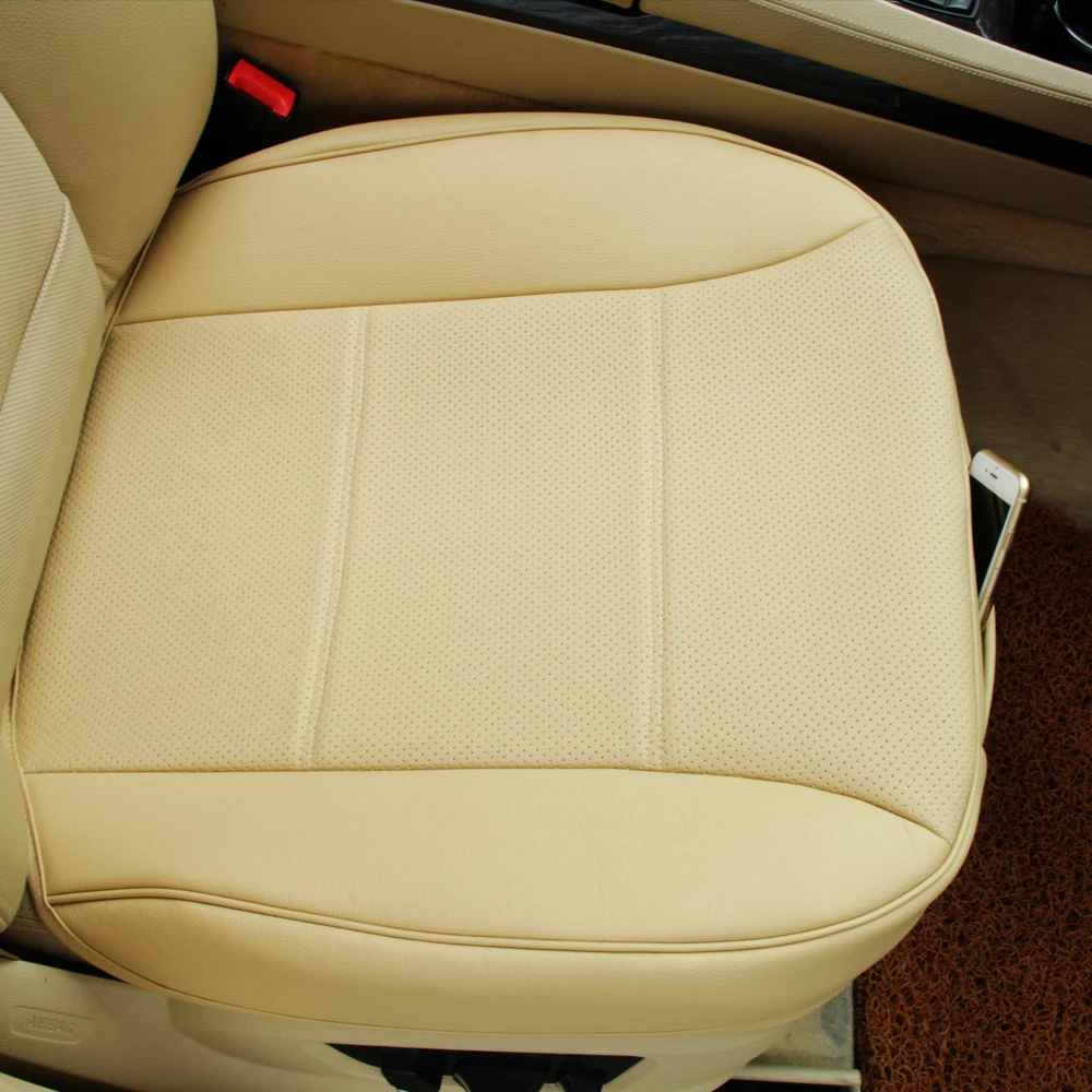 Высокое качество 1 шт. натуральная кожа подушки для автомобильных сидений
