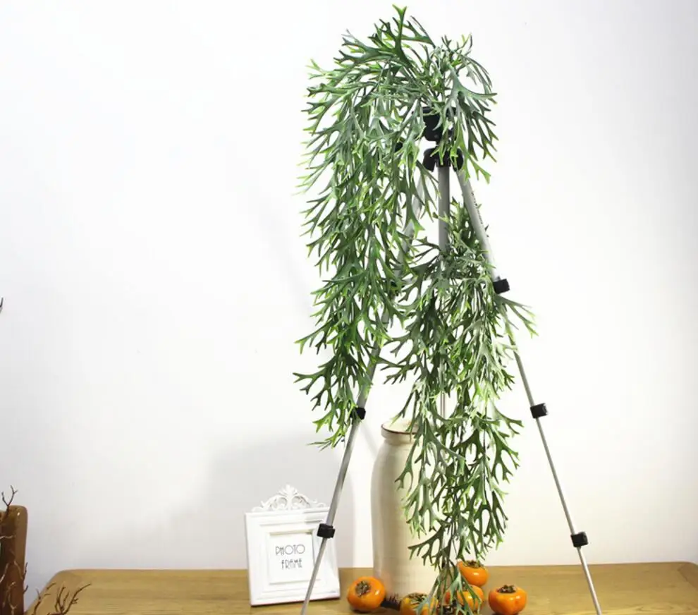 4 шт. Висячие Искусственные листья рога плюща гирлянда зелень для растений стена