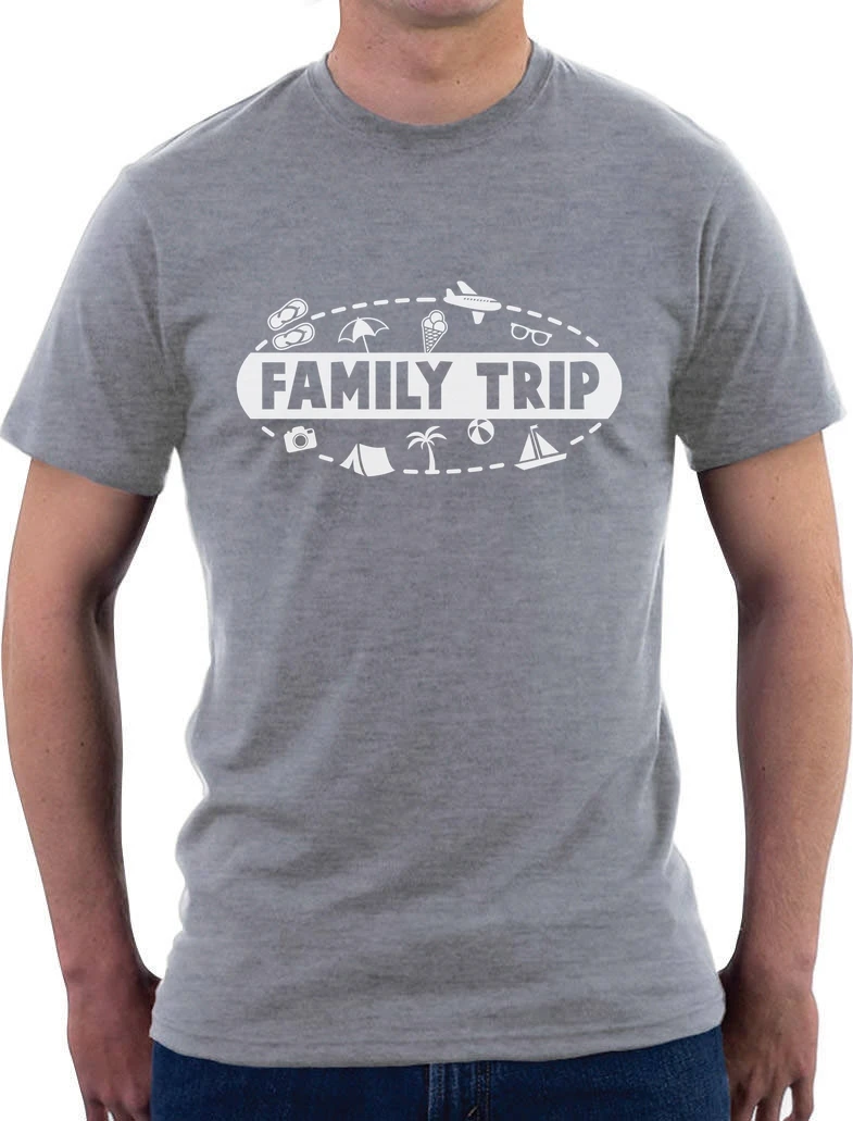 Семейная поездка подарок для холодных campinger футболка отпуск Повседневная с
