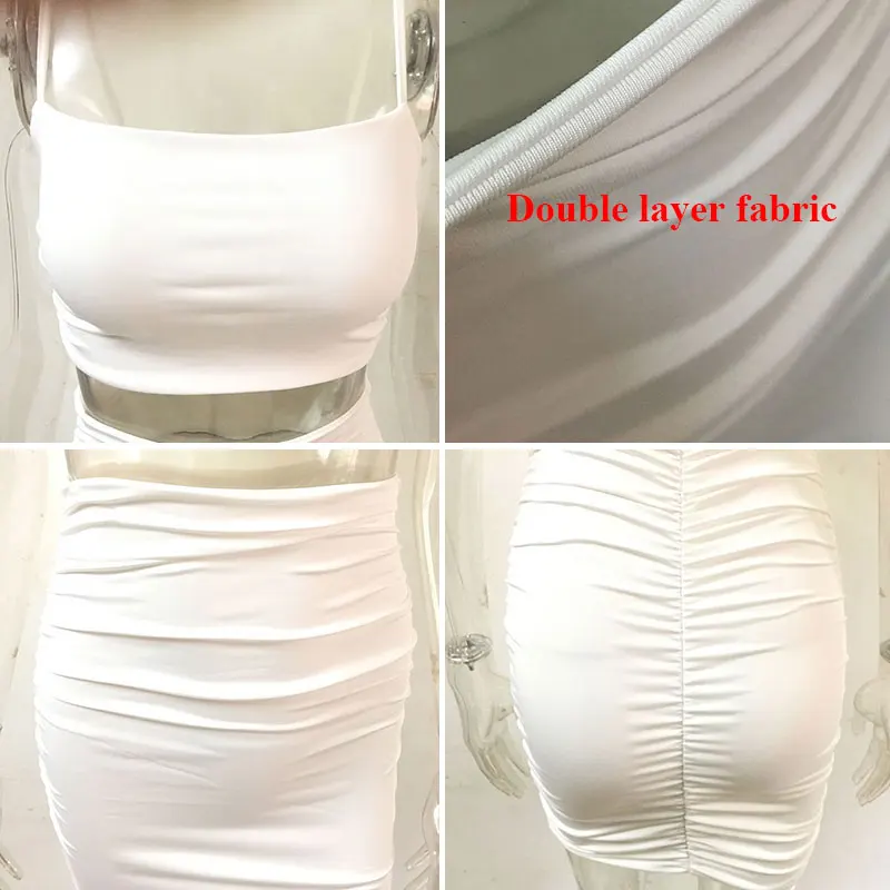 Двухслойное тканевое платье GACVGA из двух частей сексуальное мини Вечерние