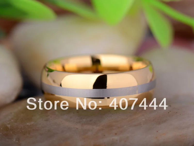 Бесплатная доставка YGK ювелирные изделия горячая Распродажа 8 мм новый золотой