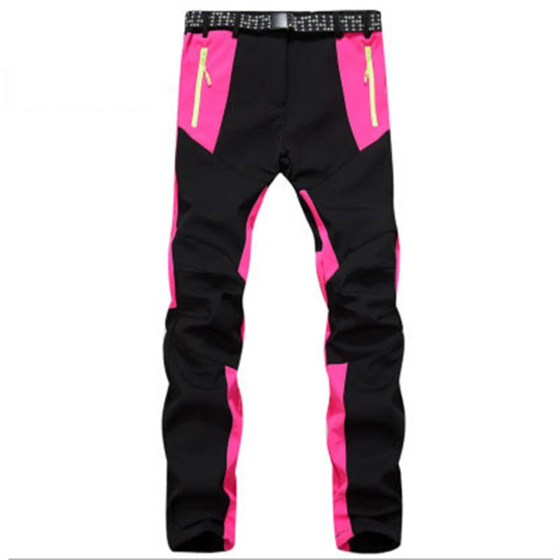 Новые осенние и зимние уличные треккинговые походные softshell брюки для женщин