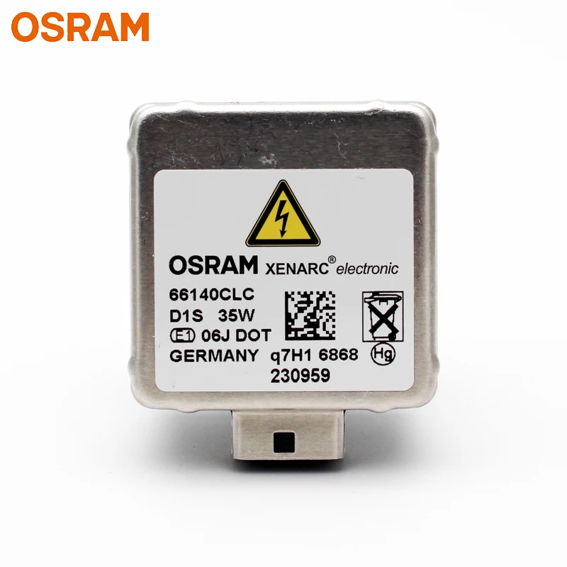 OSRAM Xenon HID D1S 66140CLC классический автомобильный головной светильник, авто Hi/lo луч, светильник, стандартная лампа, OEM Качество(один