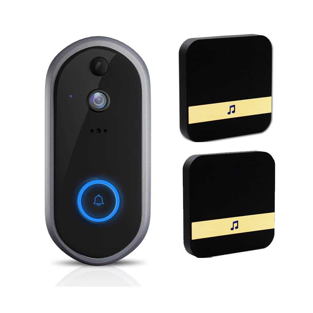 M6-720-2433 Cdycam 720 P Беспроводной IP дверной звонок Камера видео WI-FI телефон двери Батарея домофона Интерком ели сигнализации ИК ночного видения IP камера - Цвет: M6-720-2433
