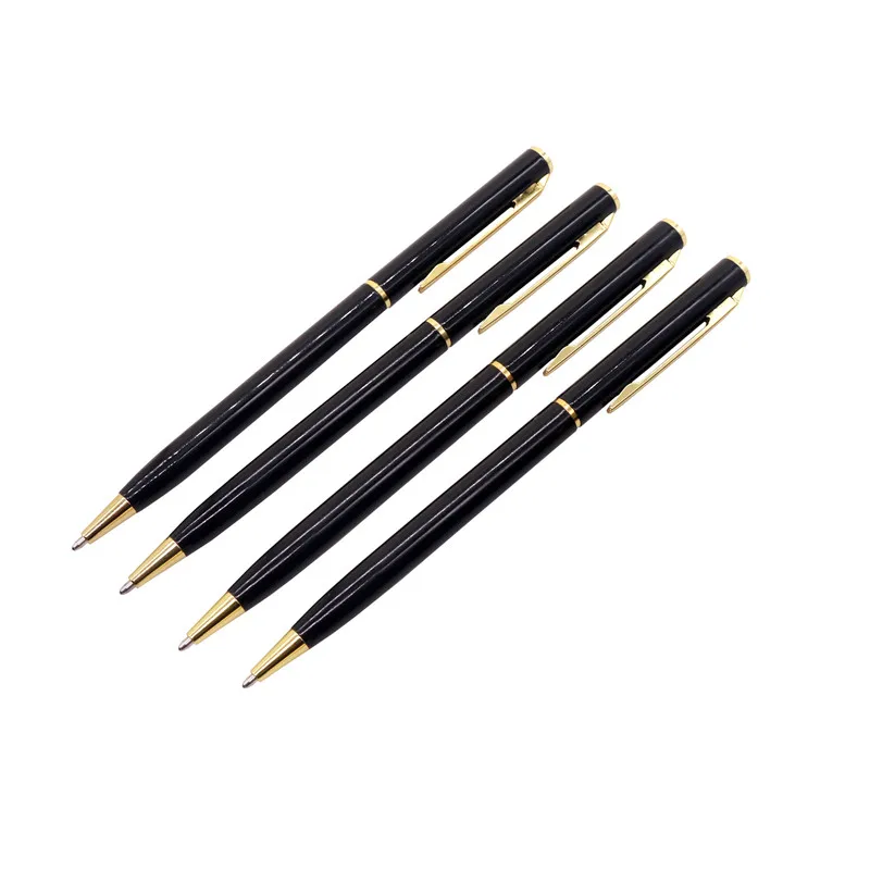 

Wholesale Office Stationery Ball-point Pen 1 Pcs 0.7 Mm Blue Ink, Thin Metal Ballpoint Pen Senior Gift Pen