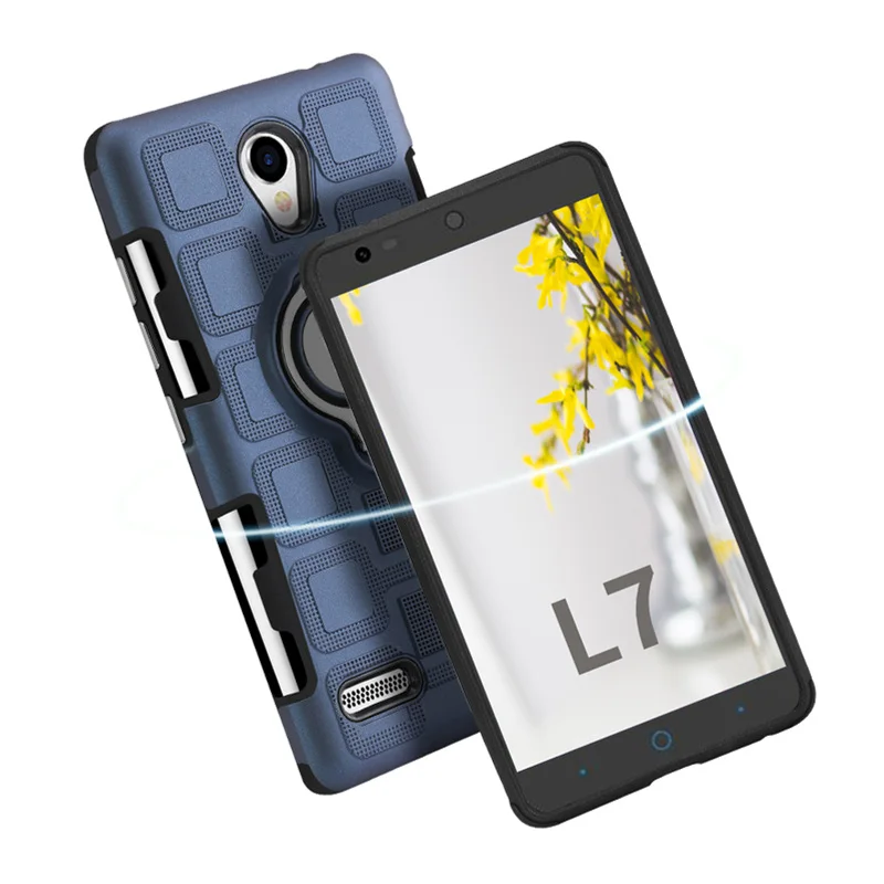 Новейший противоударный чехол для zte Blade L7 чехол Чехол Funda робот гибридный жесткий чехол для zte L7 чехлы