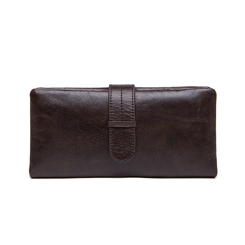 Мужской кожаный кошелек кошельки с отделениями для монет мужской из коровьей