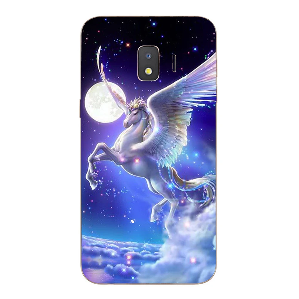Чехол для samsung Galaxy J2 Core 2018 чехол силиконовый мягкий ТПУ задняя крышка sm-J260 sm J260F J260