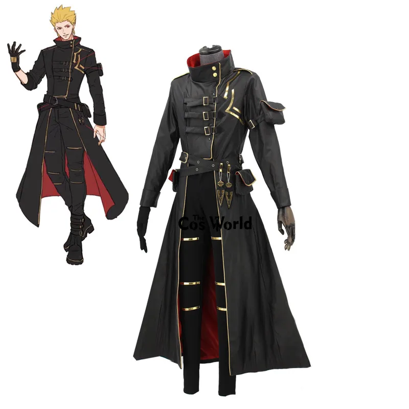 FGO Fate Grand Order Gilgamesh ветровка брюки Униформа костюм аниме косплей костюмы|Игровые