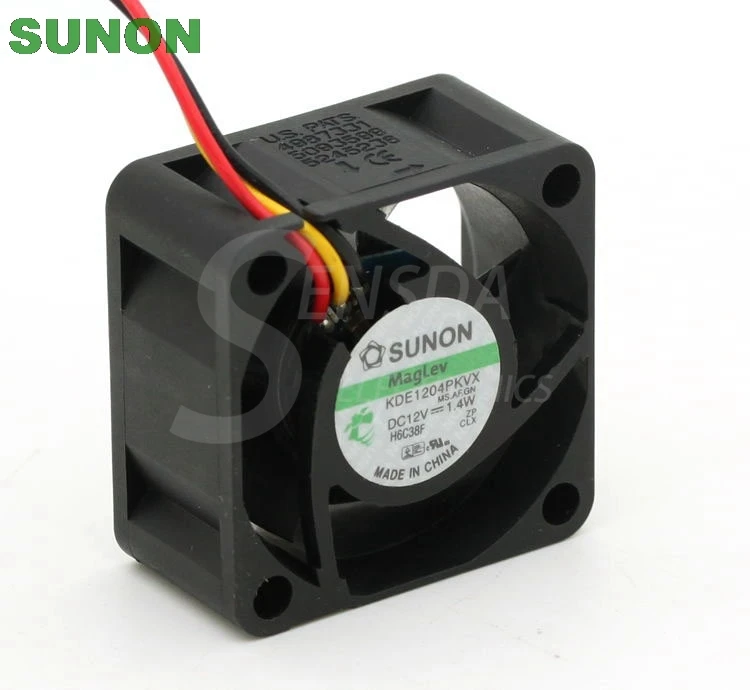 Для сервера Sunon KDE1204PKVX 40 4 см мм 12 в 1 вт инвертор блок питания осевые вентиляторы