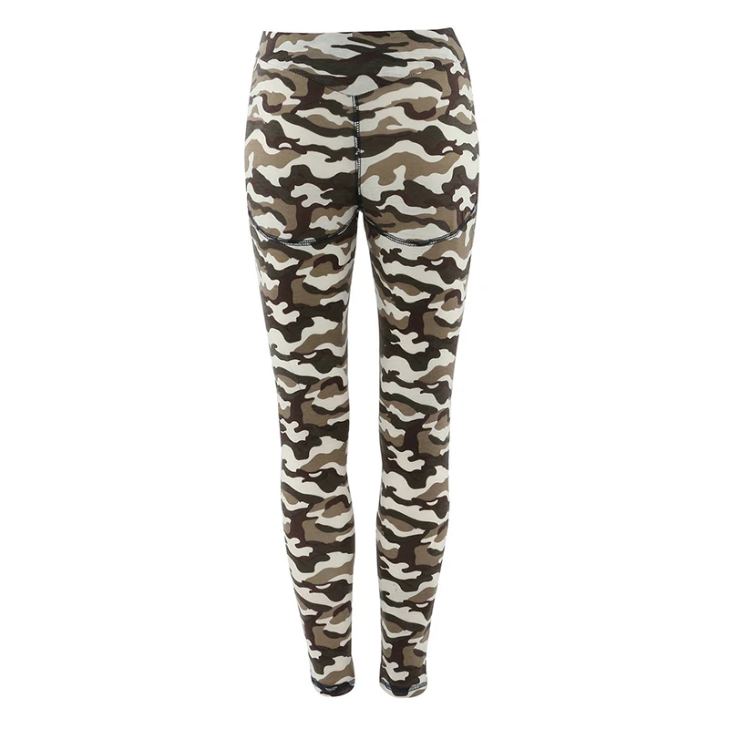 Army Ladies Pants Leggings Women Sexy Military Trousers Female Fitness Running Tights Elastic High Waist Camouflage Pencil | Спорт и