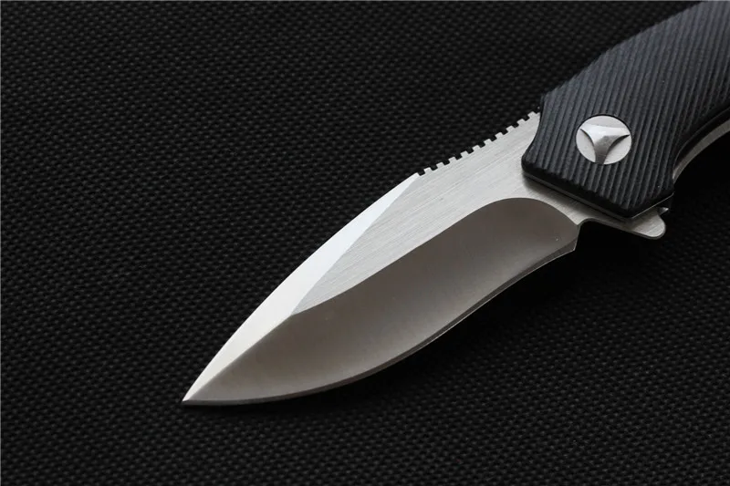 MK 9Cr18MoV 60hrc Открытый самообороны рыболовный нож G10 Ручка туристические охотничьи