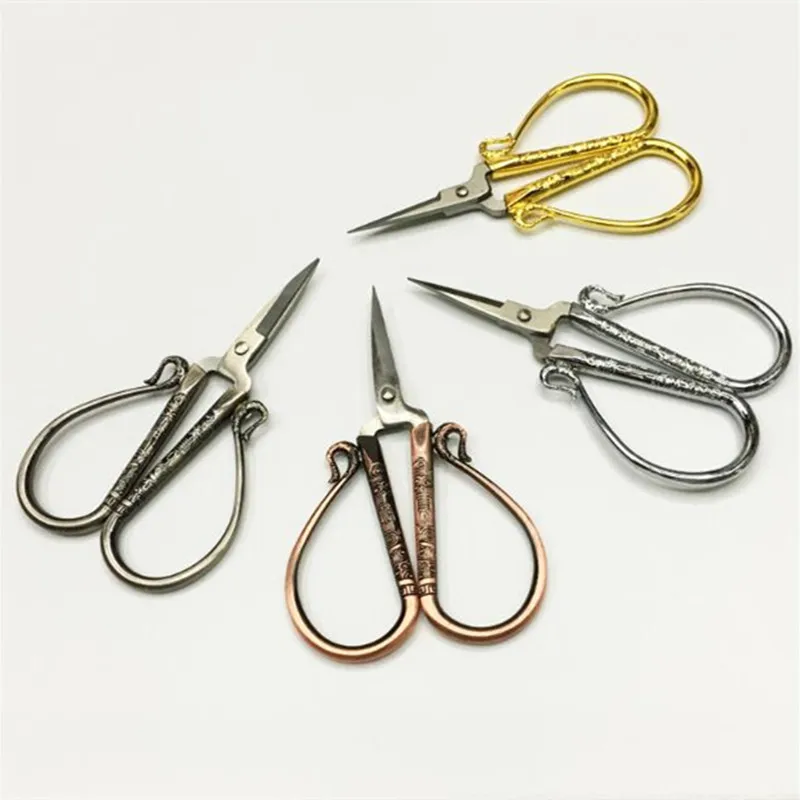 Vintage Steel Cloud Tailor's Scissors Sewing And Crafts Home DIY High Quality European Modern Scissor 10cm 1PC | Дом и сад