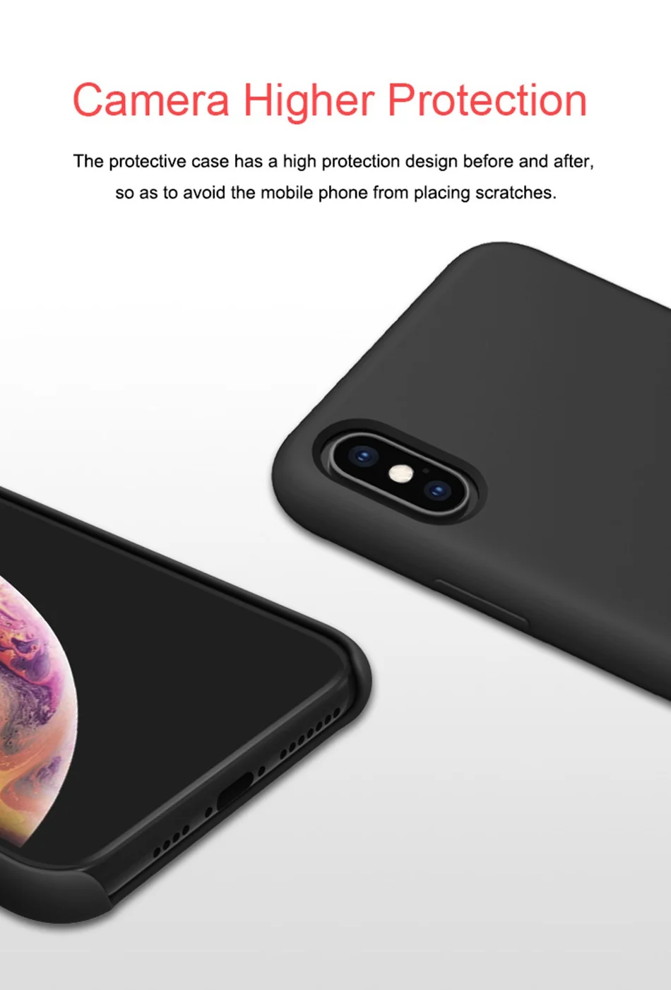 1:1 чехол для iPhone 7 Чехол для iPhone 7 8 Plus X Xs чехол для MAX XR роскошный жидкий силиконовый мягкий чехол для iPhone X Coque